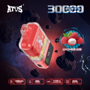 ATVS 30000 Puffs 30k Warship Smart Screen Smart Screen eldobható Vape nagykereskedelem