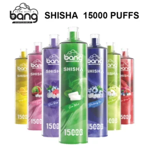Bang 15000 Puffs 15k Shisha Crystal za enkratno uporabo Vape na debelo