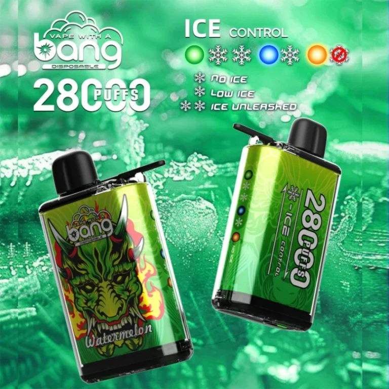 Bang 28000 Puffs 28k Ice Control Disposable Vape Wholesale