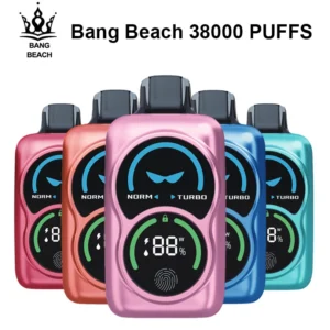 Bang Beach 38000 Puffs 38k Dubbelskärm Engångs Vape Partihandel