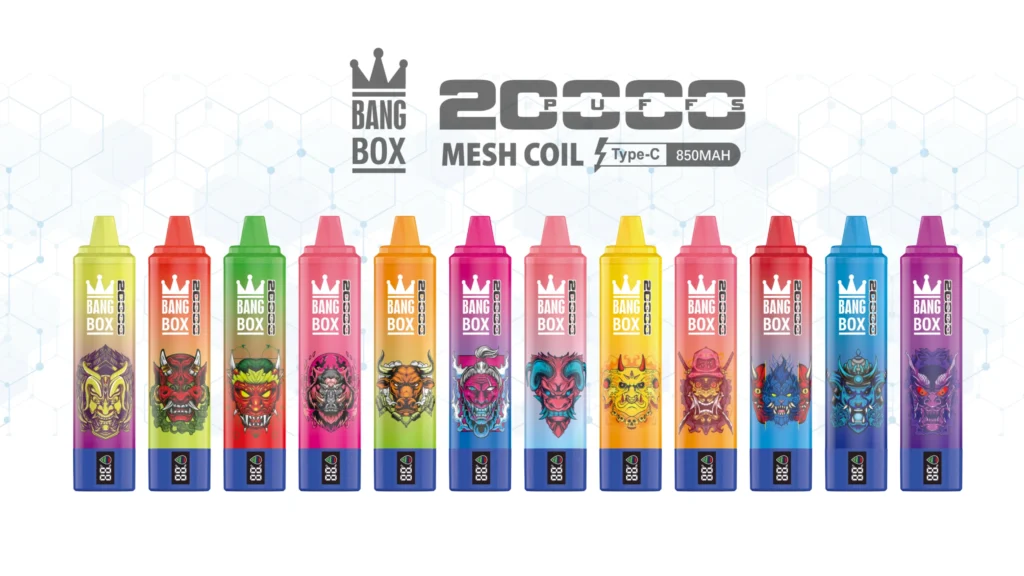 Bang Box 20000 Puffs 20k Smart Screen Einweg Vape Großhandel