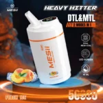 Mesii 50000 Puffs Engångs Vape Shisha Heavy Hitter