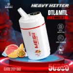 Mesii 50000 Puffs Engångs Vape Shisha Heavy Hitter