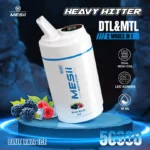 Mesii 50000 Puffs Engångs Vape Shisha Heavy Hitter