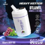 Mesii 50000 Puffs Engångs Vape Shisha Heavy Hitter