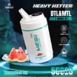 Mesii 50000 Puffs Engångs Vape Shisha Heavy Hitter