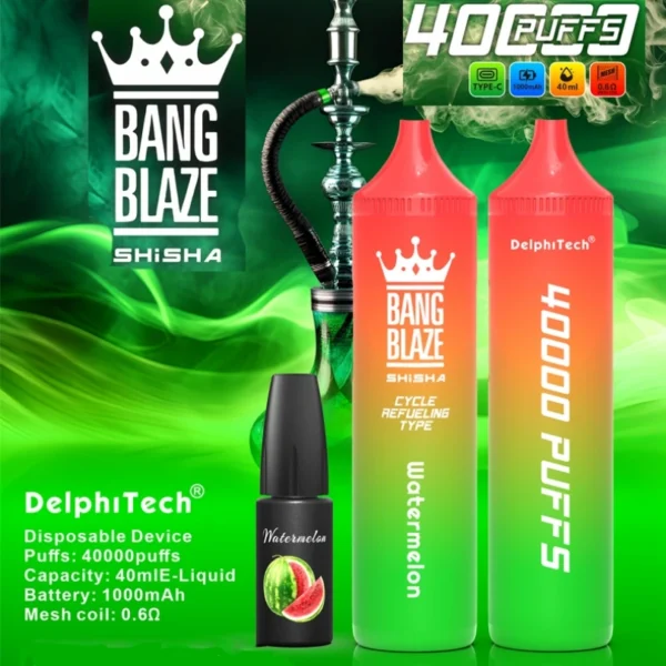 Minimun Order 2PCS Sample Order Retail Vape MOQ 2 Bang Blaze 40000