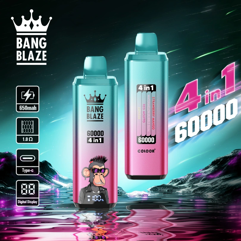 Bang Blaze 60000 Puffs 60k 4 v 1