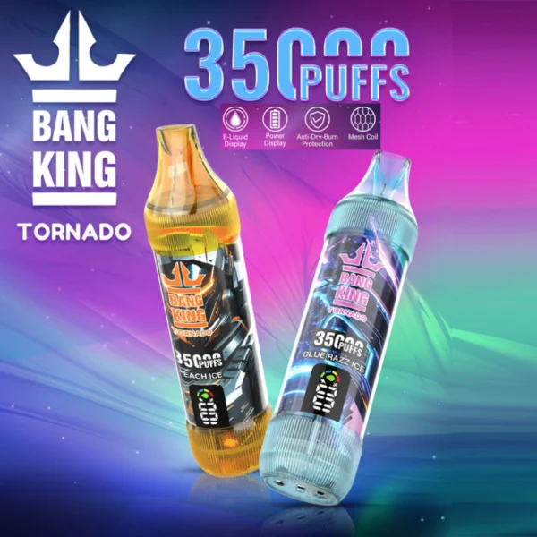 Bang King 35000 Puffs 35K Smart Screen Disposable Vape