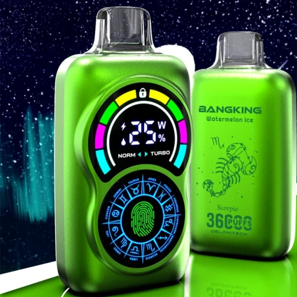 Bang King 36000 Puffs 36k Double Screen Disposable Vape Touchable 3 Modes
