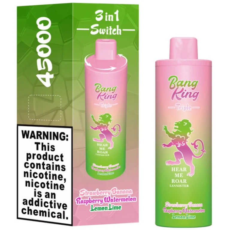 Presonal Buy Sample Order Retail Vape 2PC MOQ 2 Bang King 45000 Puffs