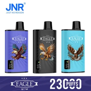 JNR 23000 Puffs 23k Eagle za enkratno uporabo Vape Smart Screen na debelo