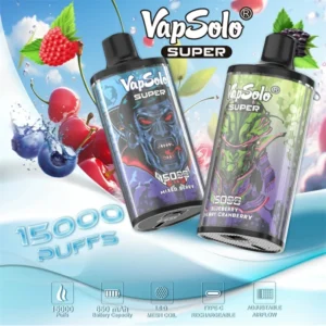 Vapsolo Super 15000 Puffs 15k Vape Desechable