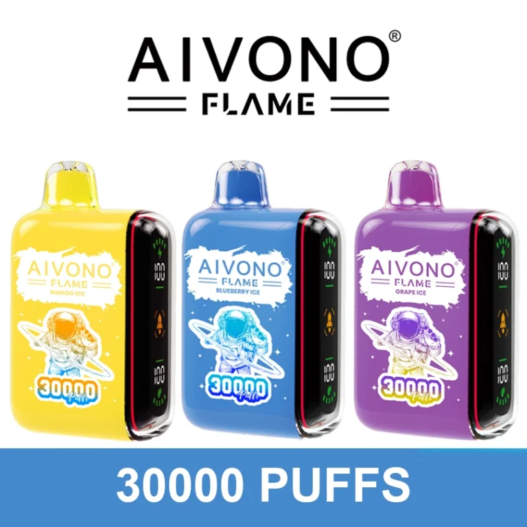 Aivono 30000 Puffs 30k Φλόγα 3 Λειτουργία μιας χρήσης Vape