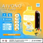 Aivono 30000 Puffs 30k Φλόγα 3 Λειτουργία μιας χρήσης Vape