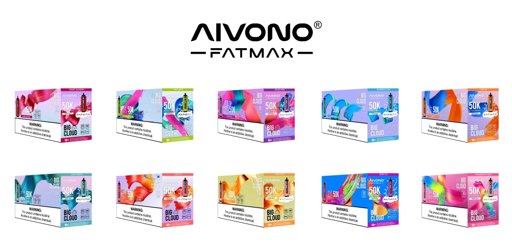 Aivono 50000 Puffs 50k Fatmax DTL Disposable Vape