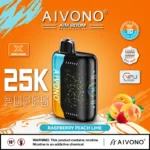 Aivono Aim Boom 25000 Puffs 25k 3D gebogenen Bildschirm Einweg Vape