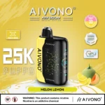 Aivono Aim Boom 25000 Puffs 25k 3D gebogenen Bildschirm Einweg Vape
