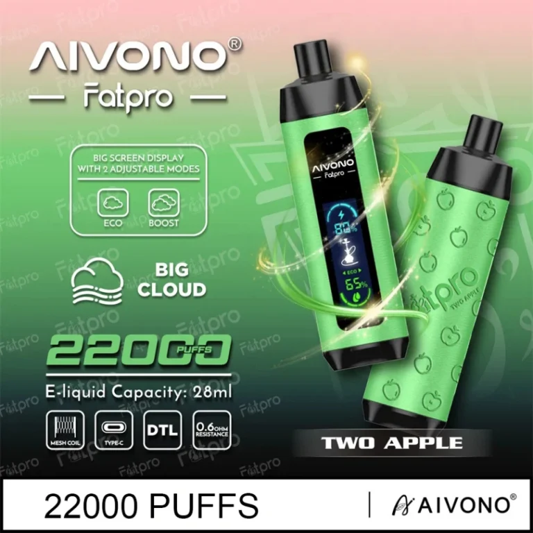 Aivono Fatpro 22000 Puffs 22k Vape Desechable