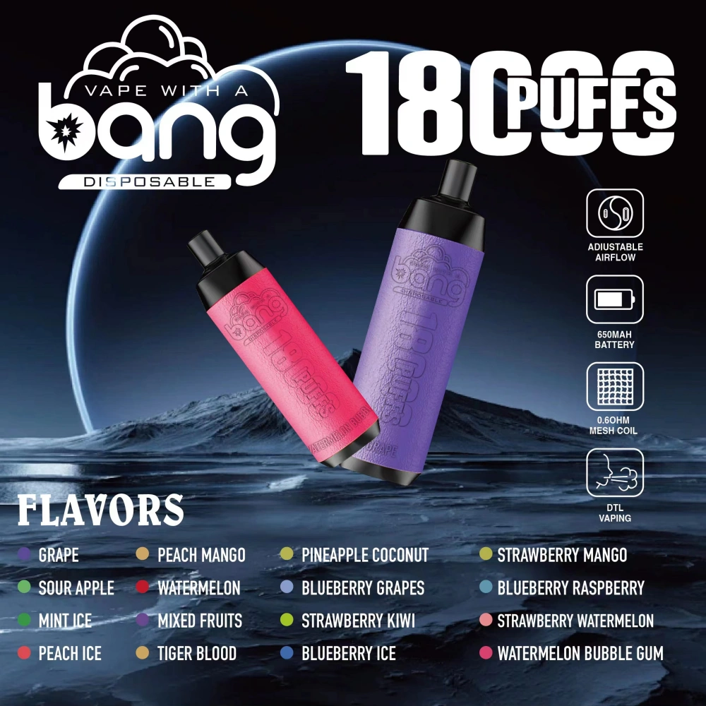 Bang 18000 Puffs 18k DTL Leather Disposable Vape