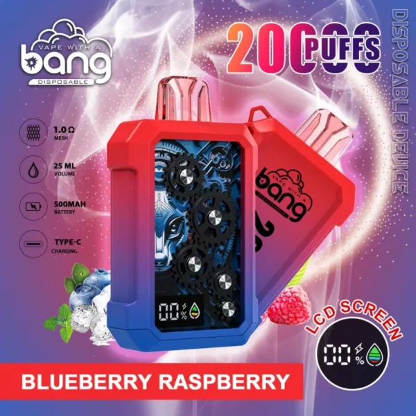Bang 20000 Puffs 20k LCD Screen Disposable Vape