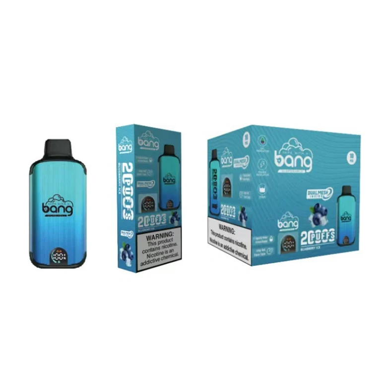 Bang 20000 Puffs 20k Pantalla Inteligente Vape Desechable