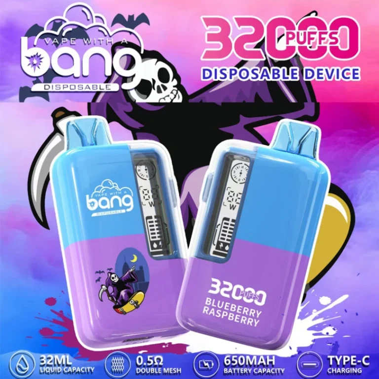 Bang 32000 puffs 32k Smart Screen Disposable Vape