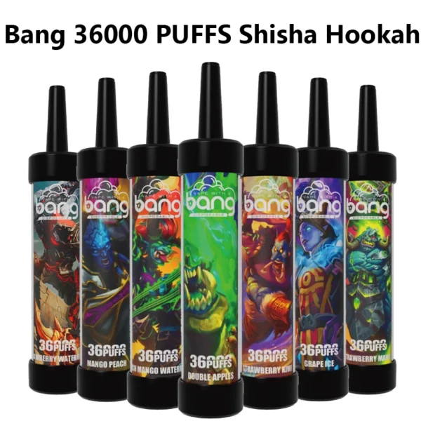 Bang 36000 Puffs 36k DTL Shisha Hookah Disposable Vape