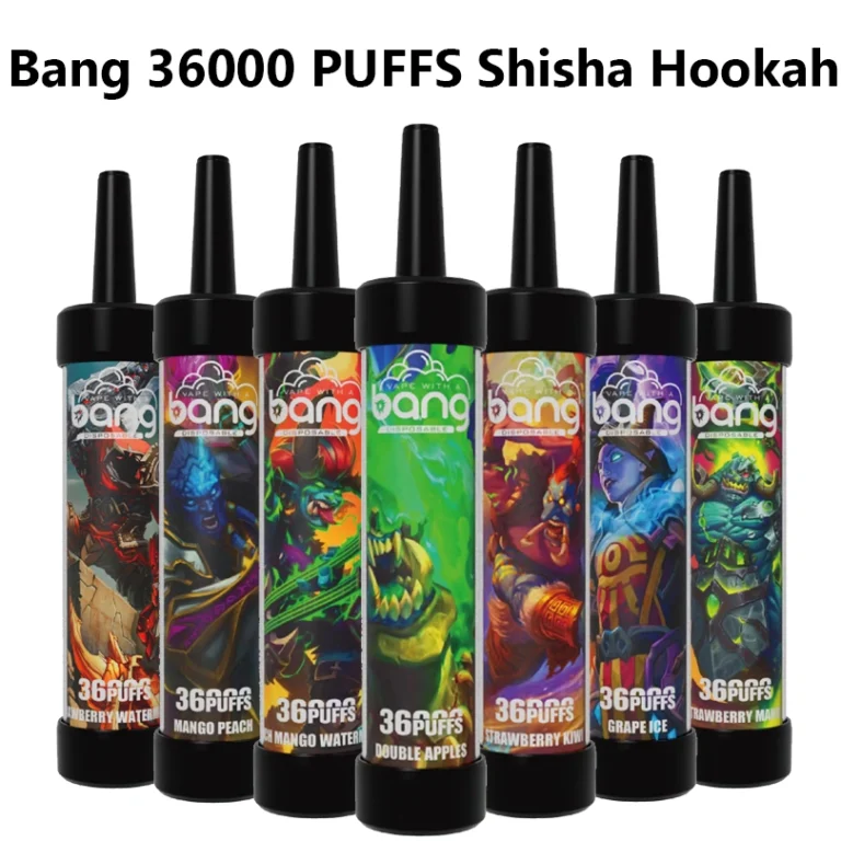 Bang 36000 Puffs 36k DTL Shisha Hookah Disposable Vape