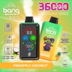 Bang 36000 Puffs 36k Tune Ice Vingerafdruk Drukregeling Wegwerpvape