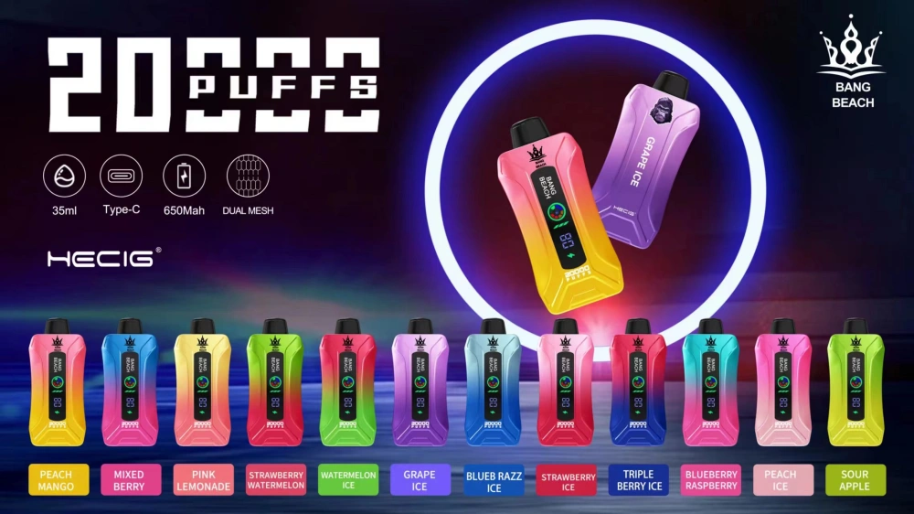 Bang Beach 20000 Puffs 20k Vape na jedno použití