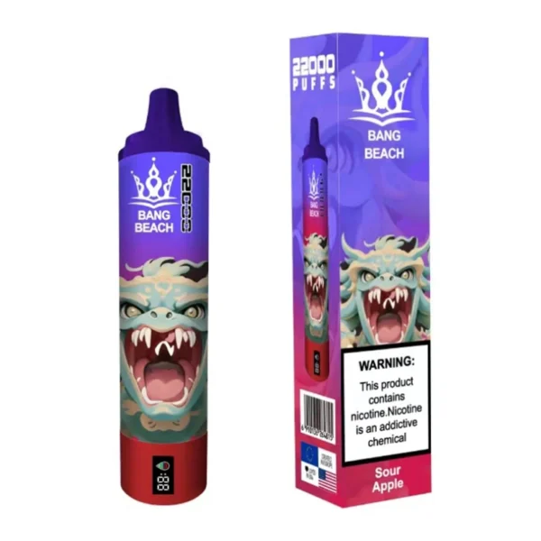 Bang Beach 22000 Puffs 22k Disposable Vape Smart Screen