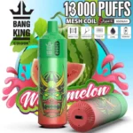 Bang King 13000 Puffs 13k Disposable Vape LED Color Light Vaper