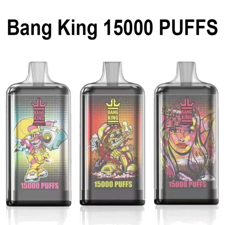Bang King 15000 Puffs 15k Cristal Vape Desechable
