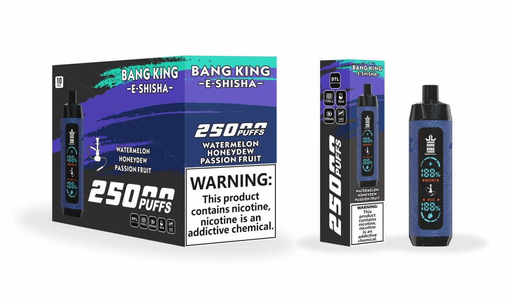 Bang King 25000 Puffs 25k Einweg-Vape Shisha Hookah Vaper