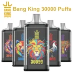 Bang King 30000 Puffs 30k 15k 15000 Κρύσταλλο μίας χρήσης Vape Φτηνές Vaper 2025 Shop Online