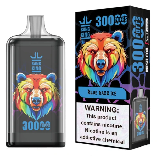 Bang King 30000 Puffs 30k 15k 15000 Crystal Disposable Vape Cheap Vaper 2025 Shop Online