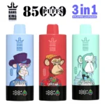 Puffs 85k Bang King 85000 Puffs 3 in 1 Triple Flavors Disposable Vape 2025 New