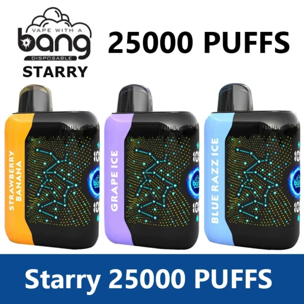 Bang Starry 25000 Puffs 25k Disposable Vape