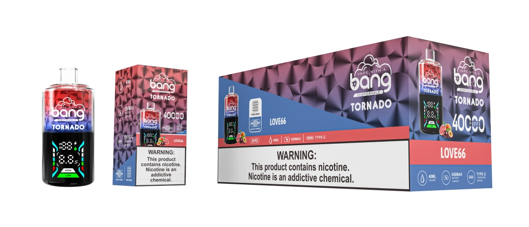 Bang Tornado 40000 Puffs 40k Vape Desechable