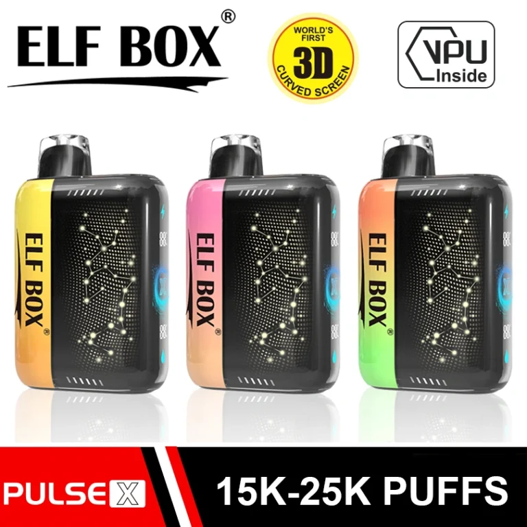 ELF BOX 15000 25000 Puffs 15k 25k Pulse X Disposable Vape