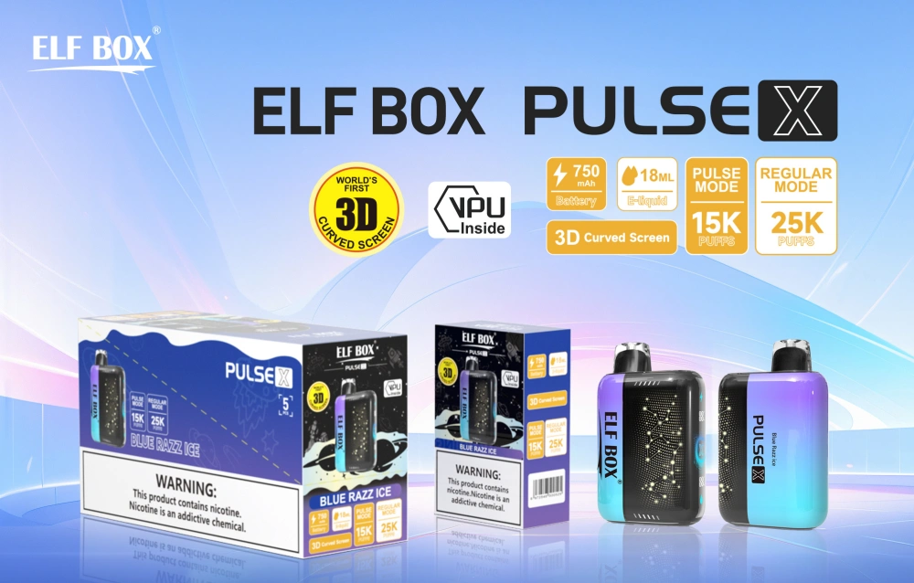 ELF BOX 15000 25000 Puffs 15k 25k Pulse X Disposable Vape