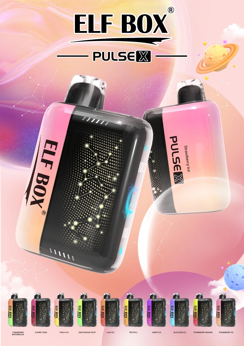 ELF BOX 15000 25000 Puffs 15k 25k Pulse X Disposable Vape