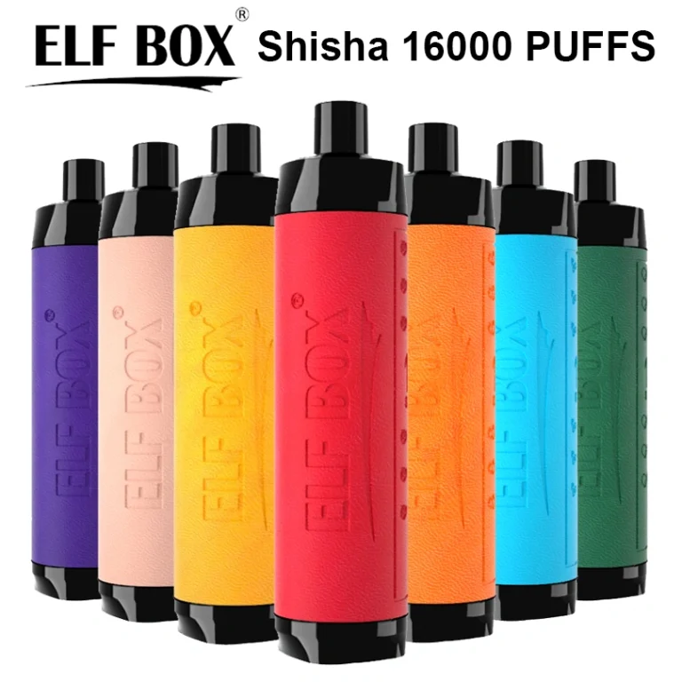 ELF BOX 16000 Puffs 16k Shisha Hookah δέρμα