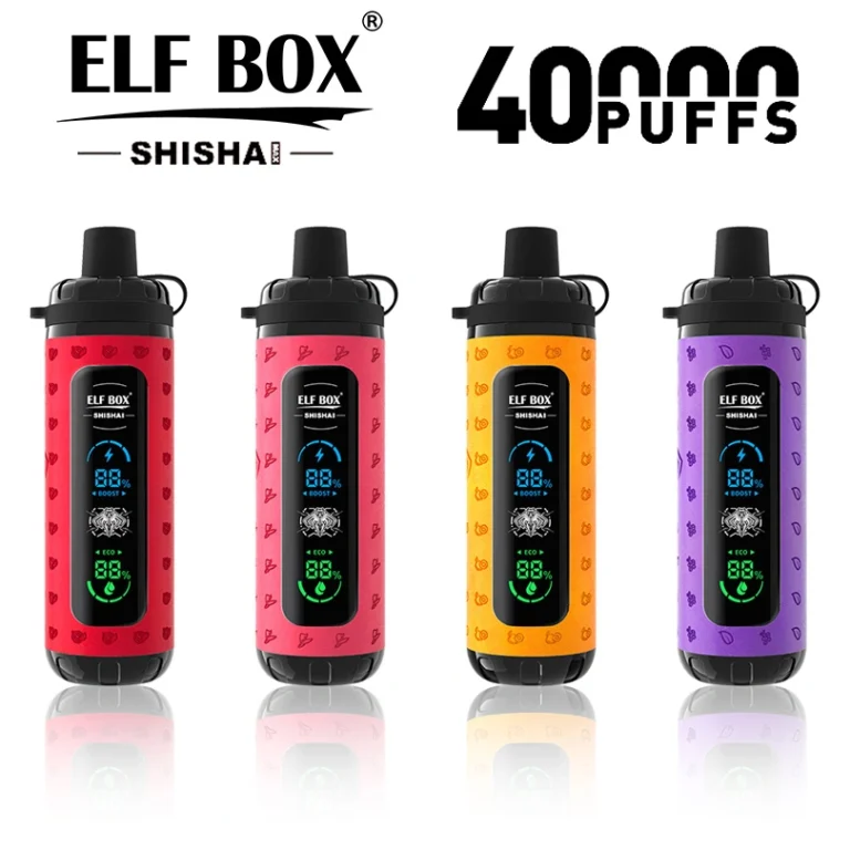 ELF BOX 40000 Puffs 40k Shisha Hookah Disposable Vape