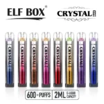 ELF Box 600 Puffs Crystal Bar Disposable Vape Cheap