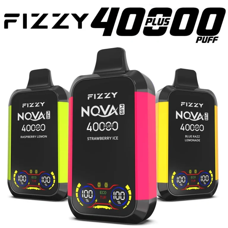 Fizzy 40000 Puffs 40k Nova Plus Disposable Vape