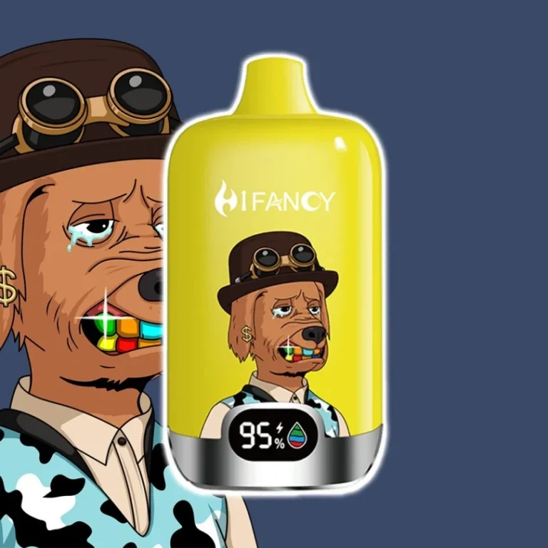 Hifancy 16000 Puffs 16k Ψηφιακό κουτί μιας χρήσης Vape