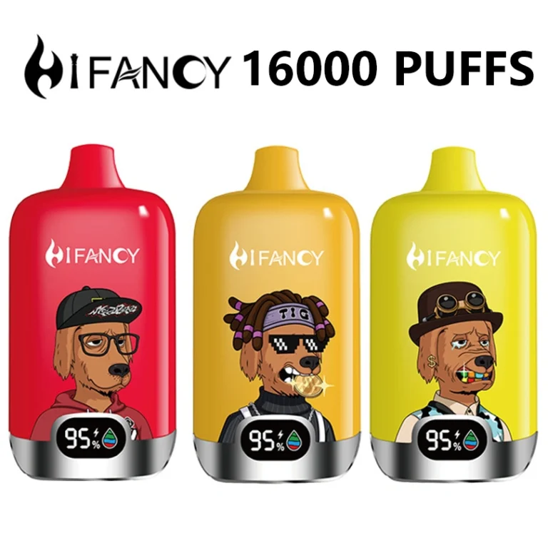 Puff 16k Hifancy 16000 Puffs Digital Box Disposable Vape