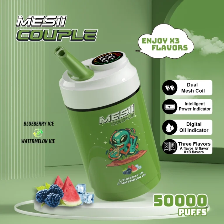 Mesii 50000 Puffs 3 in 1 Disposable Vape
